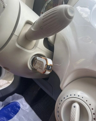 Fiat 500 cena 17800 przebieg: 159000, rok produkcji 2008 z Biała małe 301